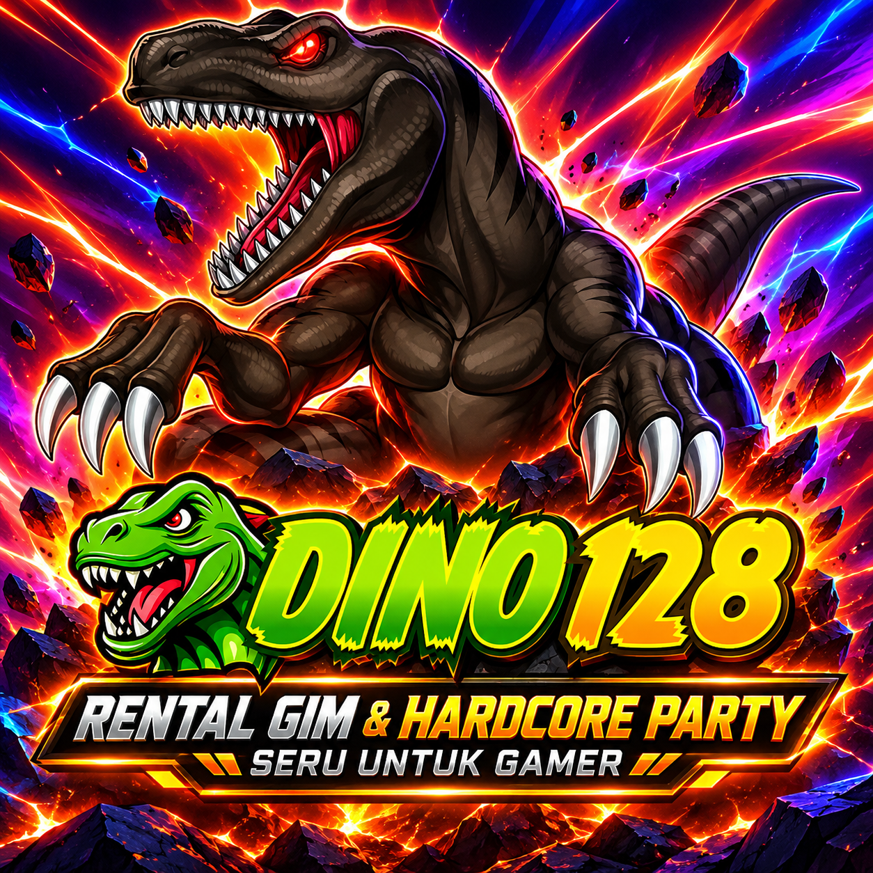 DINO128 • Rental Gim & Hardcore Party Seru untuk Gamer